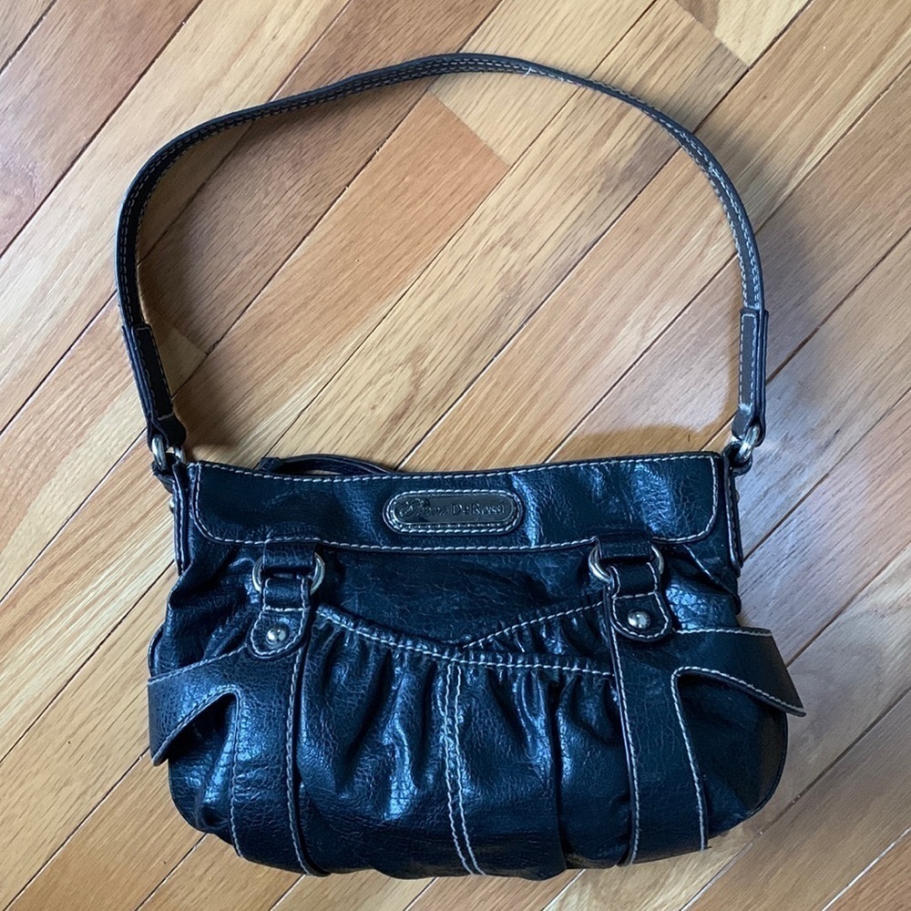 Genna DeRossi Faux Leather Shoulder Bag